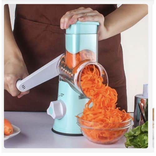 Multipurpose Manual Vegetable Cutter Slicer for Easy Slicing, Dicing, and Grating